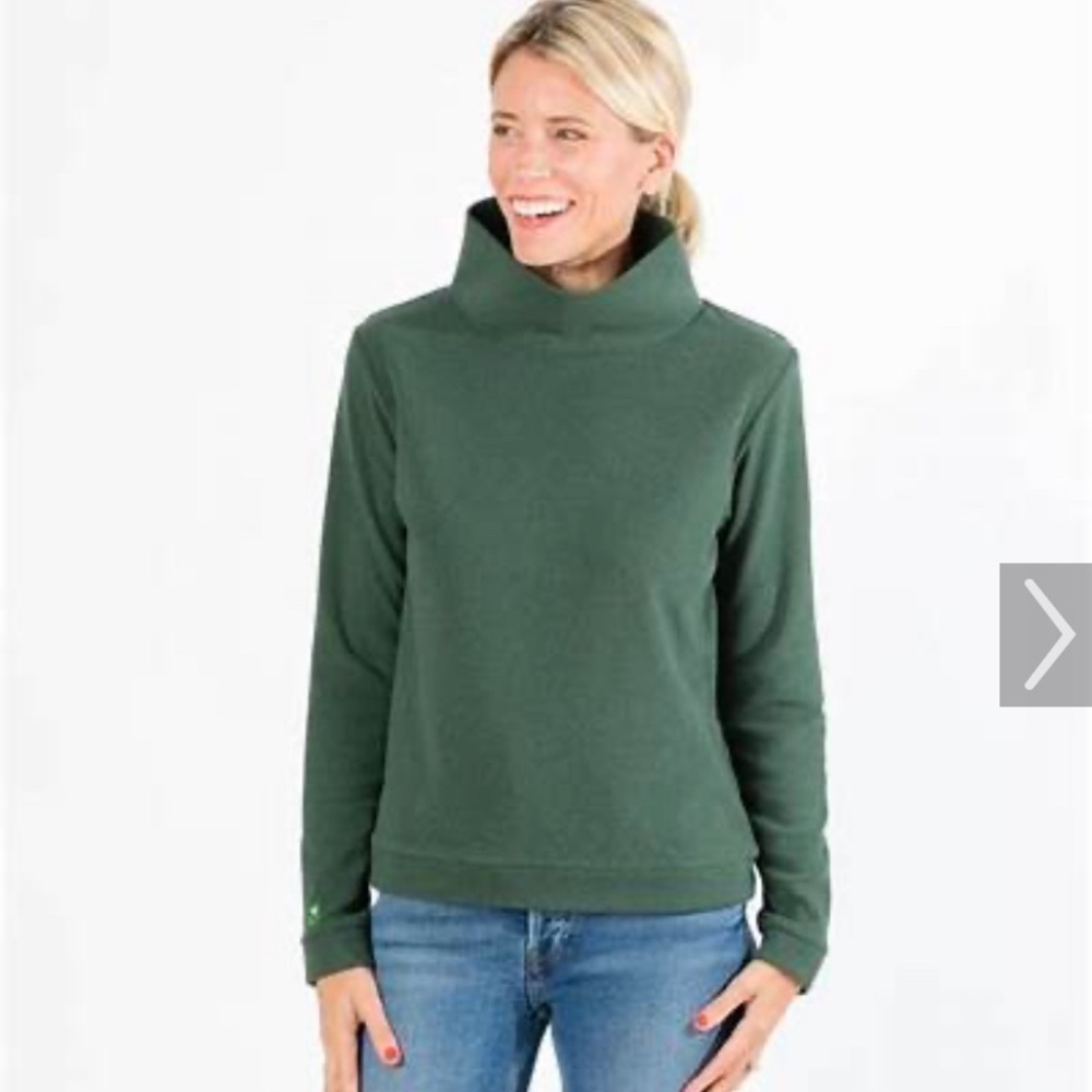 Dudley Stephens Park Slope Hunter Green Terry Fleece Small